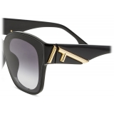 Fendi - Fendi First - Occhiali da Sole Squadrata - Nero - Occhiali da Sole - Fendi Eyewear