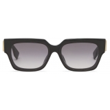 Fendi - Fendi First - Rectangular Sunglasses - Black - Sunglasses - Fendi Eyewear