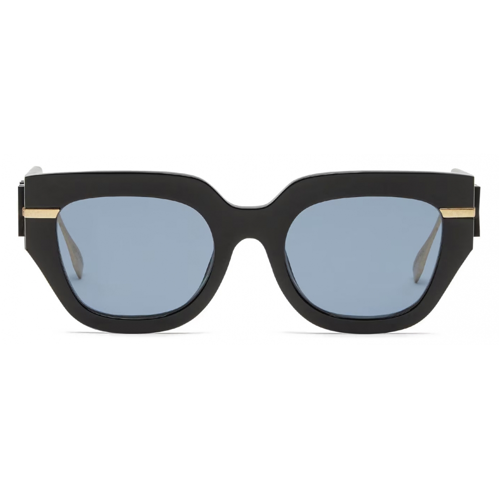 Fendi - Fendi Fendigraphy - Square Sunglasses - Black - Sunglasses ...