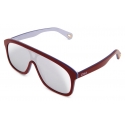 Chloé - Occhiali da Sole Mascherina Jasper in Acetato - Bordeaux Blu Lilla - Chloé Eyewear