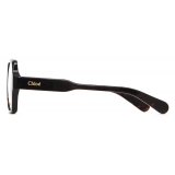 Chloé - Gayia Optical Glasses - Shiny Dark Havana - Chloé Eyewear