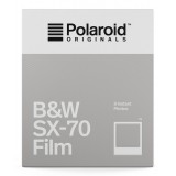 Polaroid Originals - Pellicole Bianco e Nero per SX-70 - Frame Bianco Classico - Film per Polaroid SX-70 Camera