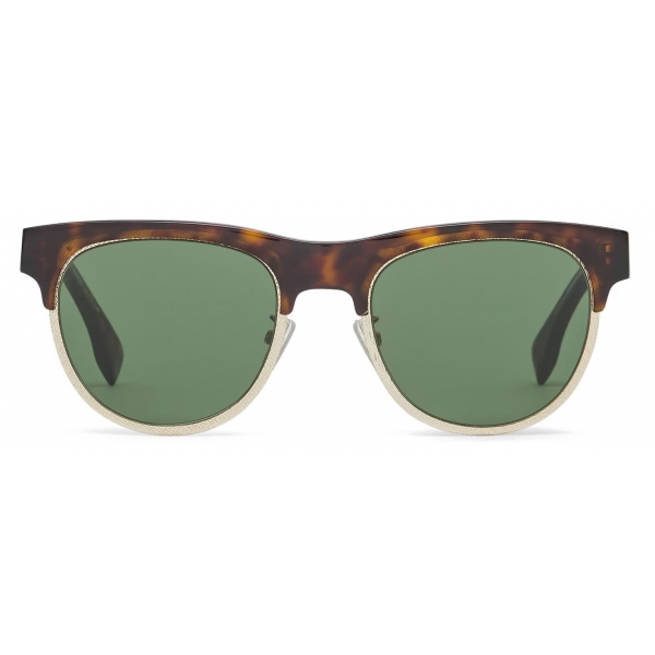 Fendi - Fendi Travel - Round Sunglasses - Havana - Sunglasses - Fendi Eyewear