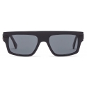 Fendi - Fendi Fendigraphy - Rectangular Sunglasses - Black - Sunglasses - Fendi Eyewear