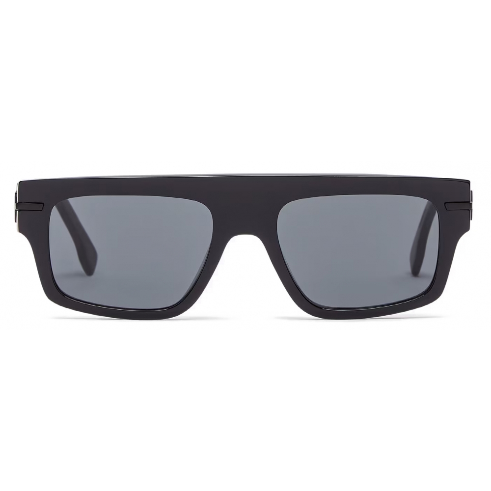 Fendi - Fendi Fendigraphy - Rectangular Sunglasses - Black - Sunglasses ...