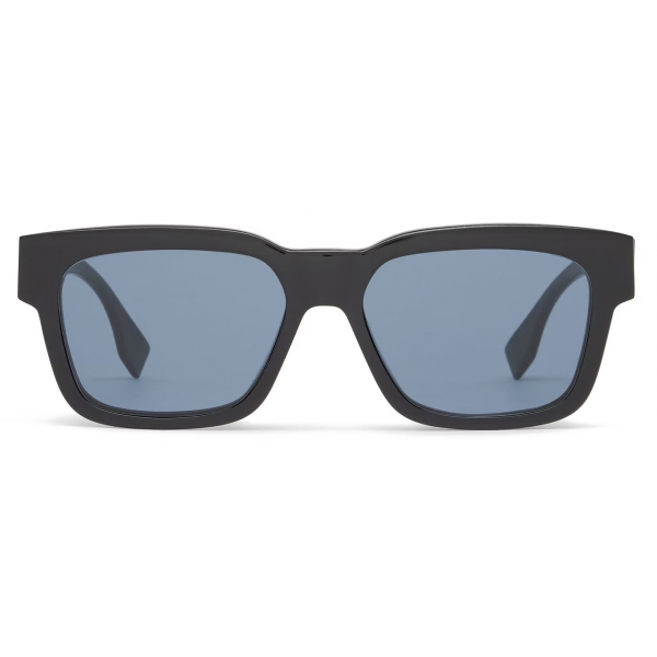 Fendi - Fendi O’Lock - Rectangular Sunglasses - Black - Sunglasses - Fendi Eyewear