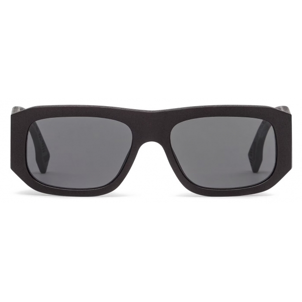 Fendi - Fendi Shadow - Occhiali da Sole Rettangolare - Nero - Occhiali da Sole - Fendi Eyewear