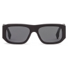 Fendi - Fendi Shadow - Rectangular Sunglasses - Black - Sunglasses - Fendi Eyewear