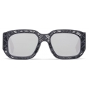 Fendi - Fendi Shadow - Rectangular Sunglasses - Dark Grey - Sunglasses - Fendi Eyewear