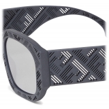 Fendi - Fendi Shadow - Occhiali da Sole Rettangolare - Grigio Scuro - Occhiali da Sole - Fendi Eyewear