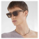 Fendi - Fendigraphy - Occhiali da Sole Rettangolare - Marrone Chiaro - Occhiali da Sole - Fendi Eyewear