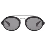 Fendi - FF Around - Oval Sunglasses - Black - Sunglasses - Fendi Eyewear