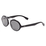 Fendi - FF Around - Occhiali da Sole Ovale - Nero - Occhiali da Sole - Fendi Eyewear