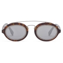 Fendi - FF Around - Oval Sunglasses - Havana - Sunglasses - Fendi Eyewear