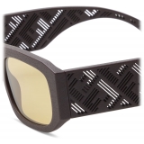 Fendi - Fendi Shadow - Rectangular Sunglasses - Brown Yellow - Sunglasses - Fendi Eyewear