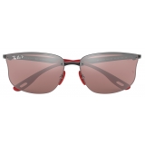 Ferrari - Ray-Ban - RB4322M F601H2 63-15 - Official Original Scuderia Ferrari New Collection - Sunglasses - Eyewear