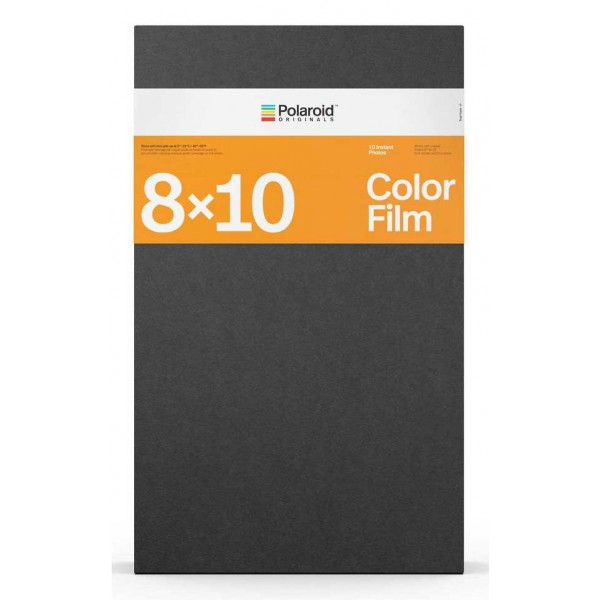Polaroid Originals - Pellicole Colorate per 8x10 - Frame Nero - Film per Polaroid 8x10 Camera