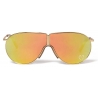 Stella McCartney - Occhiali da Sole Aviator a Cuore in Metallo - Oro Endura Lucido - Occhiali da Sole - Stella McCartney Eyewear