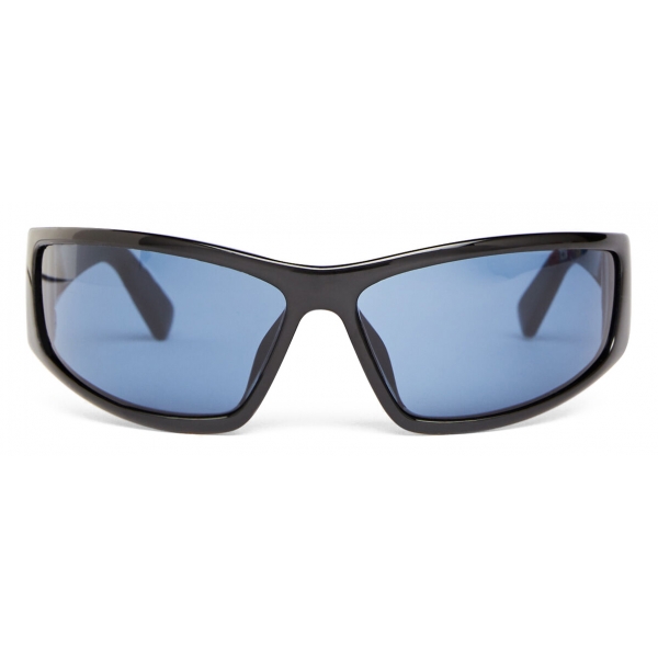 Stella McCartney - Runway Rectangular Sunglasses - Shiny Black - Sunglasses - Stella McCartney Eyewear
