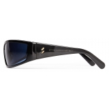 Stella McCartney - Runway Rectangular Sunglasses - Shiny Black - Sunglasses - Stella McCartney Eyewear
