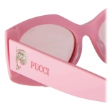Emilio Pucci - Occhiali da Sole Rettangolare - Rosa Chiaro - Occhiali da Sole - Emilio Pucci Eyewear
