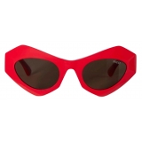 Emilio Pucci - Occhiali da Sole Cat Eye - Rosso Scarlatto - Occhiali da Sole - Emilio Pucci Eyewear