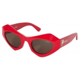 Emilio Pucci - Occhiali da Sole Cat Eye - Rosso Scarlatto - Occhiali da Sole - Emilio Pucci Eyewear