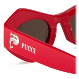 Emilio Pucci - Cat Eye Sunglasses - Scarlet Red - Sunglasses - Emilio Pucci Eyewear