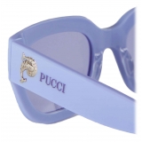 Emilio Pucci - Occhiali da Sole Squadrati - Lavanda - Occhiali da Sole - Emilio Pucci Eyewear
