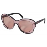 Emilio Pucci - Round Sunglasses - Rose Pink Black - Sunglasses - Emilio Pucci Eyewear
