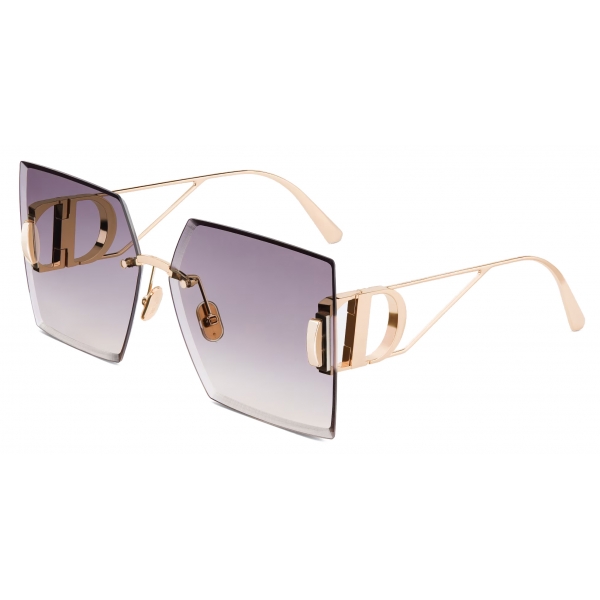 Dior - Occhiali da Sole - 30MONTAIGNE S7U - Oro Rosa Viola - Dior Eyewear
