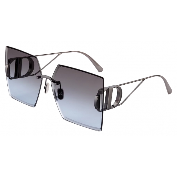 Dior - Occhiali da Sole - 30MONTAIGNE S7U - Rutenio Blu Grigio Sfumato - Dior Eyewear