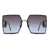 Dior - Sunglasses - 30MONTAIGNE S7U - Ruthenium Gradient Gray Blue - Dior Eyewear