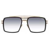 Cazal - Vintage 6033/3 - Legendary - Black Gold Gradient Grey - Sunglasses - Cazal Eyewear