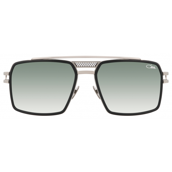 Cazal - Vintage 6033/3 - Legendary - Black Silver Gradient Green - Sunglasses - Cazal Eyewear