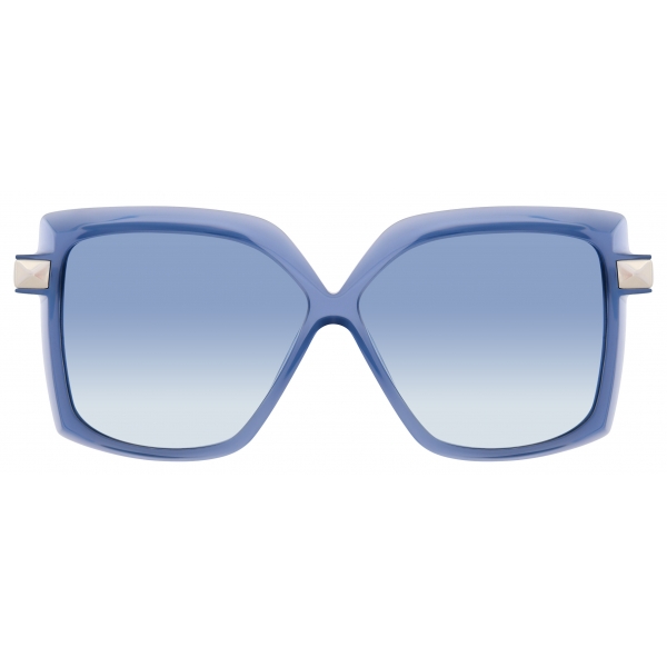 Cazal - Vintage 8513 - Legendary - Blu Ghiaccio Argento Blu Sfumato - Occhiali da Sole - Cazal Eyewear