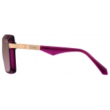 Cazal - Vintage 8513 - Legendary - Violet Gold Gradient Green - Sunglasses - Cazal Eyewear