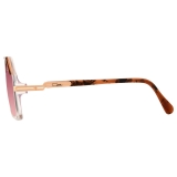 Cazal - Vintage 186/3 - Legendary - Crystal Rose Gradient Brown - Sunglasses - Cazal Eyewear