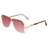 Cazal - Vintage 186/3 - Legendary - Crystal Rose Gradient Brown - Sunglasses - Cazal Eyewear