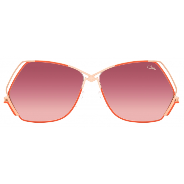 Cazal - Vintage 226/3 - Legendary - Coral Rose Gold Gradient Brown - Sunglasses - Cazal Eyewear