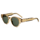 Dior - Sunglasses - CD Diamond R2I - Translucent Yellow Green - Dior Eyewear