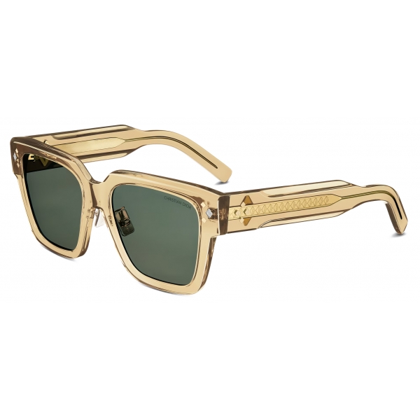 Dior - Sunglasses - CD Diamond S3F - Translucent Yellow Green - Dior Eyewear