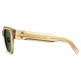 Dior - Occhiali da Sole - CD Diamond S3F - Giallo Trasparente Verde - Dior Eyewear