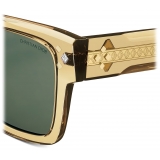 Dior - Occhiali da Sole - CD Diamond S3F - Giallo Trasparente Verde - Dior Eyewear