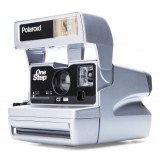 Polaroid Originals - Fotocamera Polaroid 600 - One Step Close Up - Argento - Fotocamera Vintage - Fotocamera Polaroid Originals