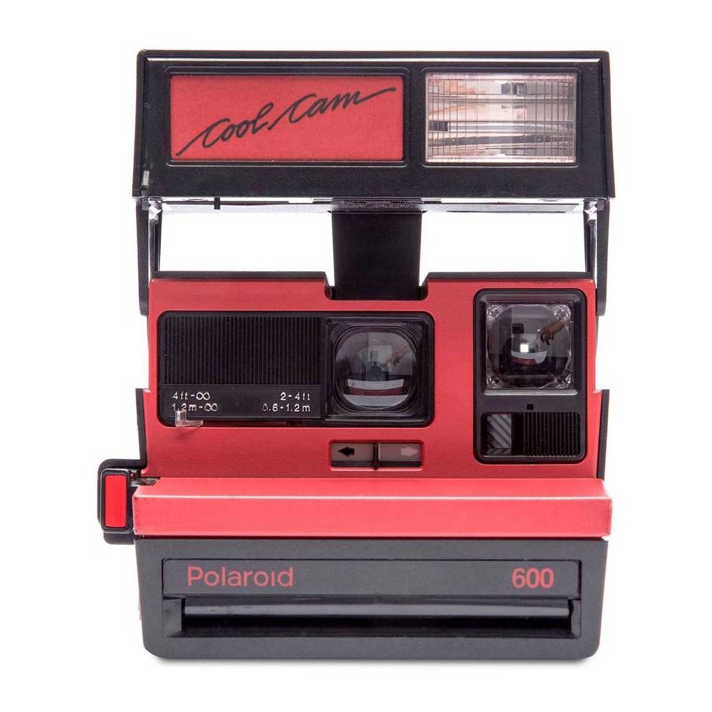 Polaroid Originals - Polaroid 600 Camera - Cool Cam - Red - Vintage Cameras  - Polaroid Originals Camera