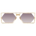 Cazal - Vintage 004 - Legendary - Nero Oro Grigio Sfumato - Occhiali da Sole - Cazal Eyewear