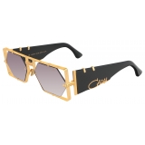 Cazal - Vintage 004 - Legendary - Black Gold Gradient Grey - Sunglasses - Cazal Eyewear