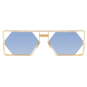 Cazal - Vintage 004 - Legendary - Bronze Gold Gradient Blue - Sunglasses - Cazal Eyewear