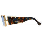 Cazal - Vintage 004 - Legendary - Bronzo Oro Blu Sfumato - Occhiali da Sole - Cazal Eyewear